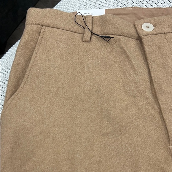 Zara Beige Women's Trousers - Picture 4 of 16